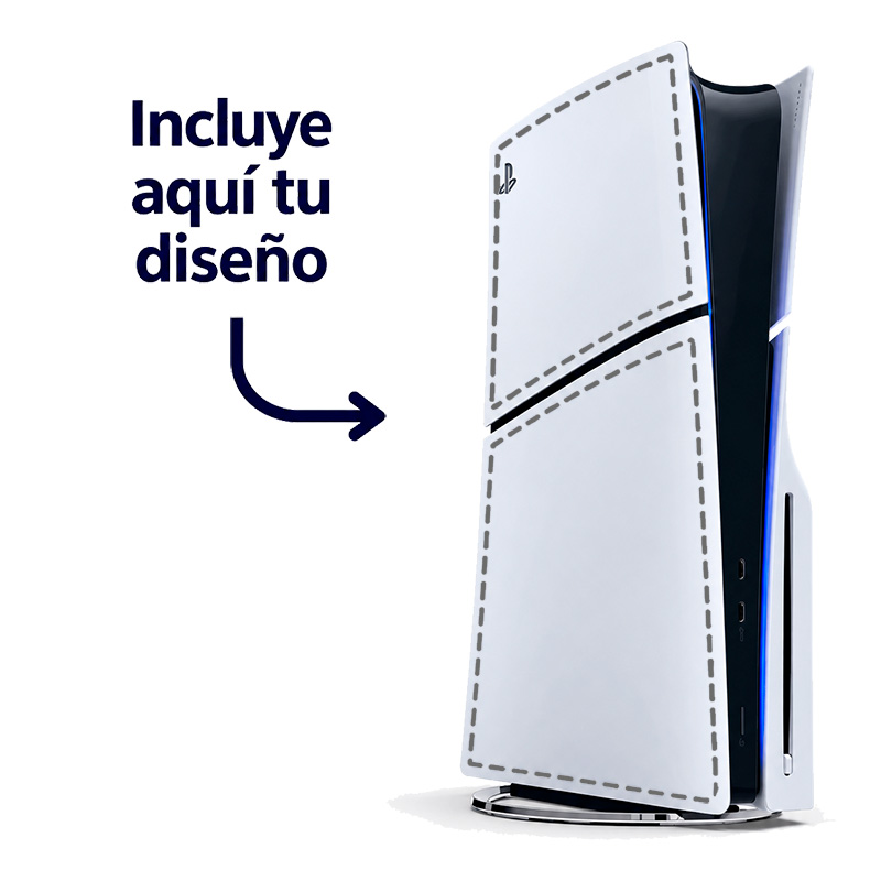 Personaliza tu PlayStation 5 con tu diseño